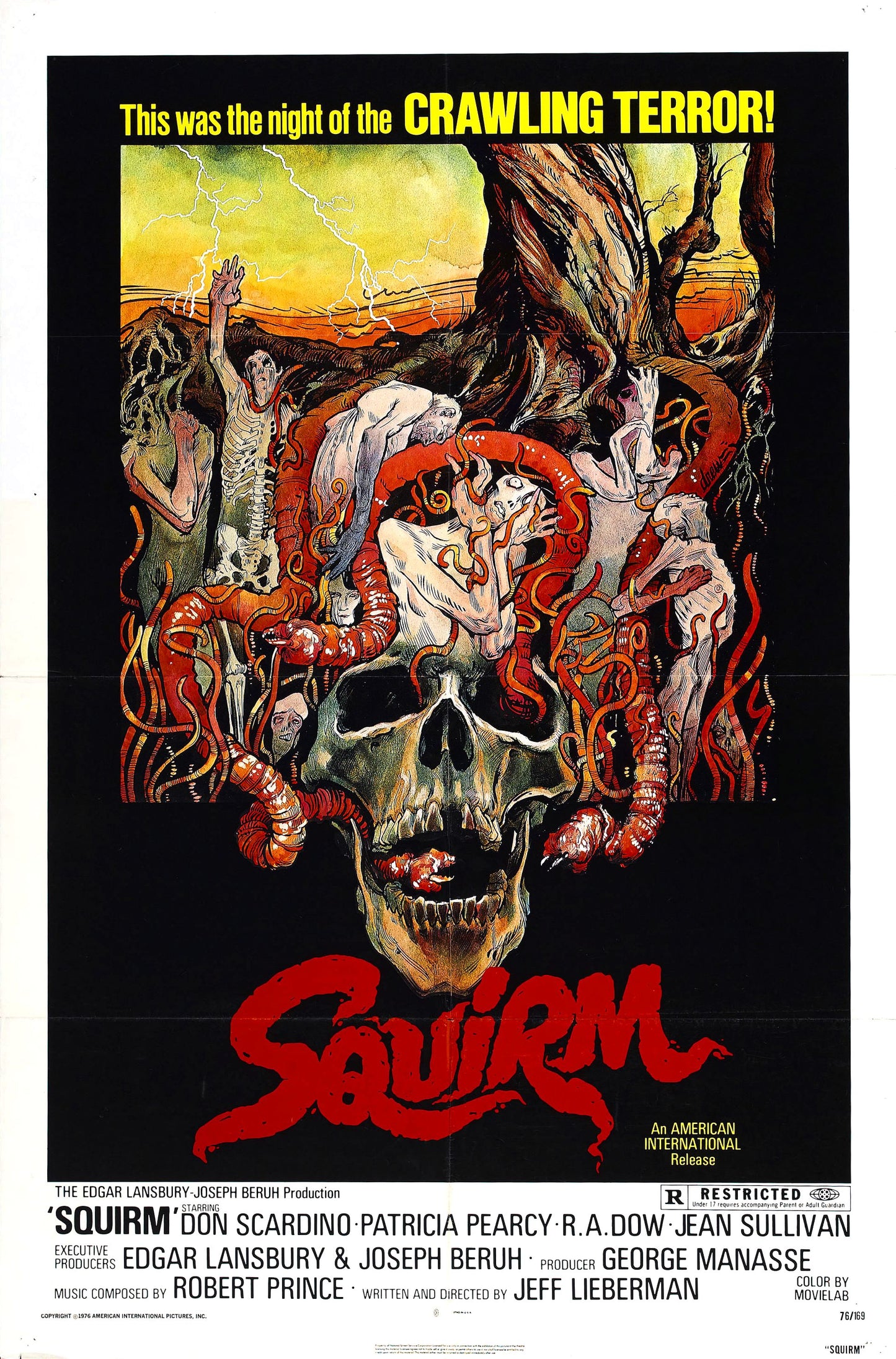 Squirm 01 Movie Magnet