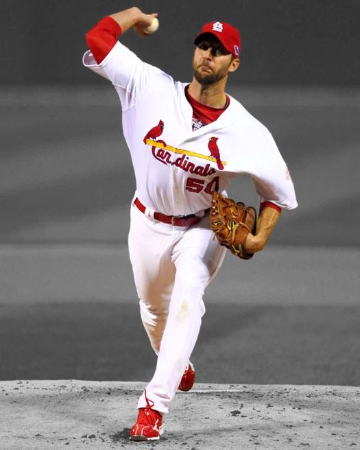 St. Louis Cardinals Adam Wainwright Glossy Keychain Spotlight Keychain