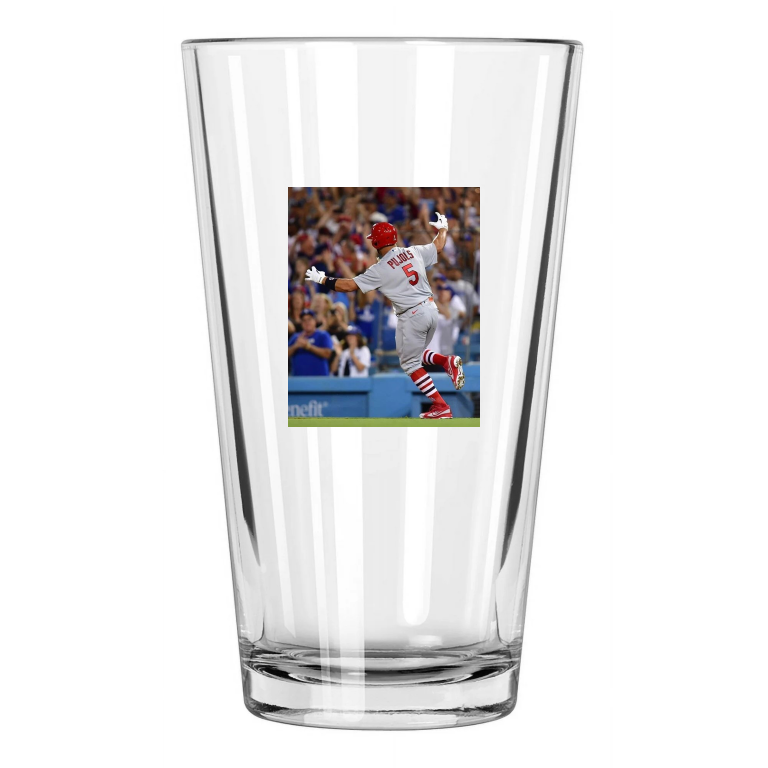 St. Louis Cardinals Albert Pujols Photo 700Th Homerun Pint Beer Drinking Glass