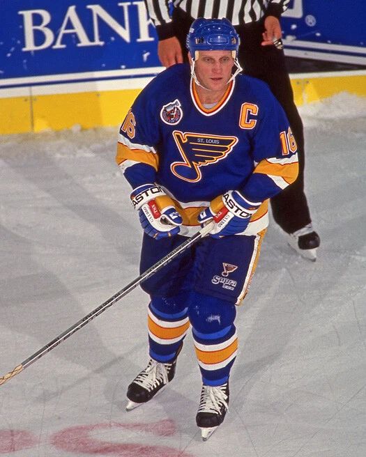 St 2. Louis Blues Brett Hull Glossy Magnet Nhl Hockey Magnet Hof 09