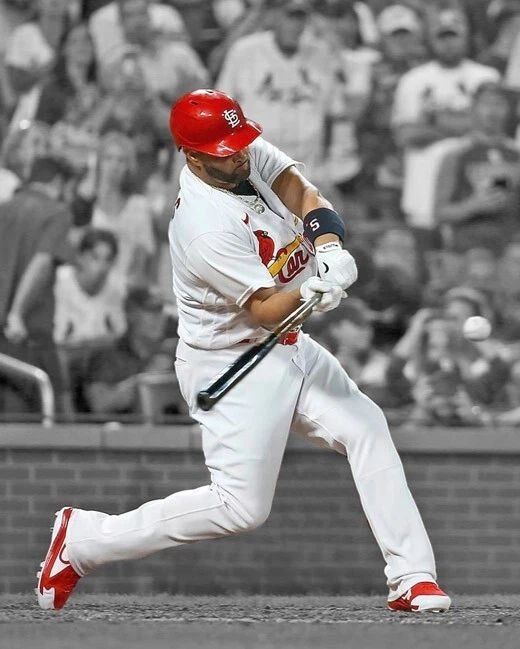 St 2. Louis Cardinals Albert Pujols Glossy Keychain Spotlight Keychain