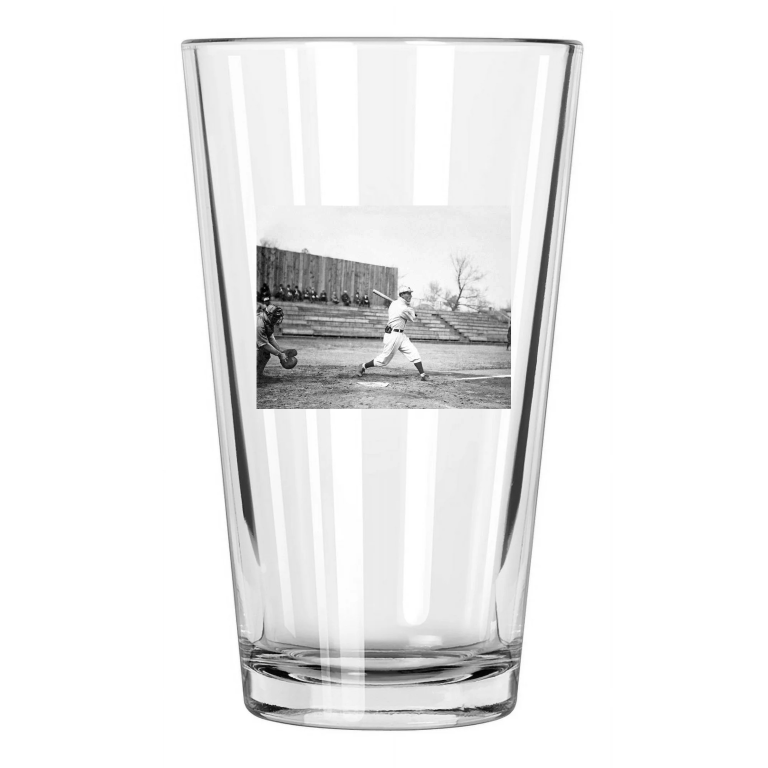 St Louis Browns Bobby Wallace Photo Baseball Hof 53 Pint Beer Drinking Glass