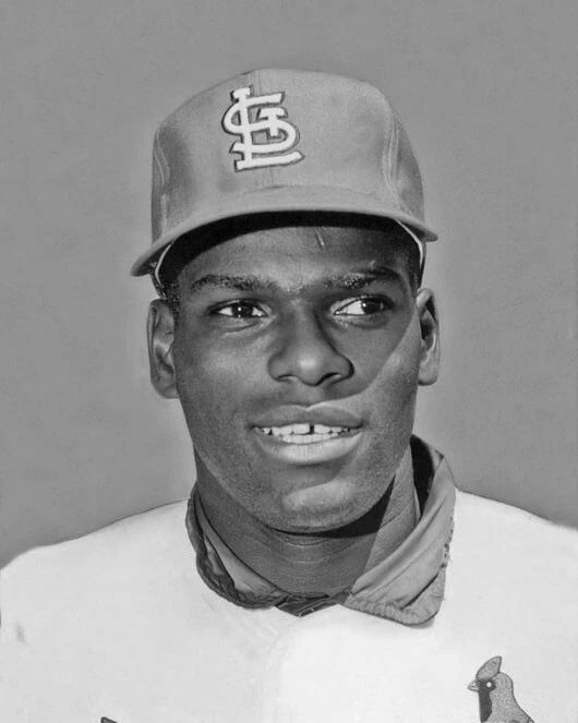 St Louis Cardinals Bob Gibson Glossy Keychain Keychain Hof 81
