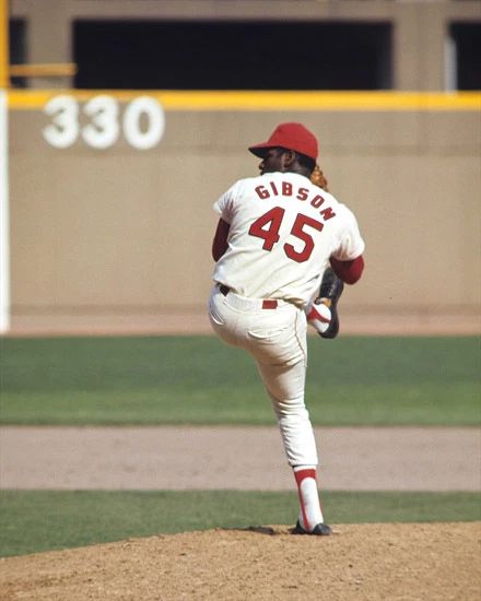 St Louis Cardinals Bob Gibson Photo Baseball Print Glossy Poster