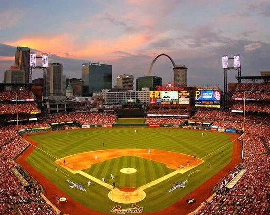 St Louis Cardinals New Busch Stadium Glossy Photo Downtown Print Poster