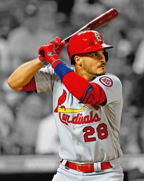 St Louis Cardinals Nolan Arenado Glossy Spotlight Photo Baseball Print