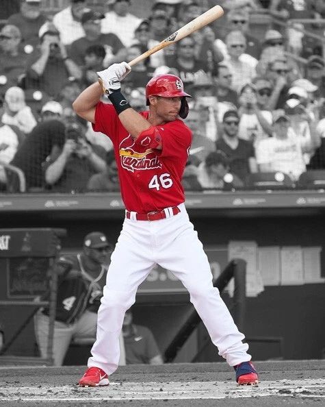 St Louis Cardinals Paul Goldschmidt Glossy Spotlight Photo Baseball Print