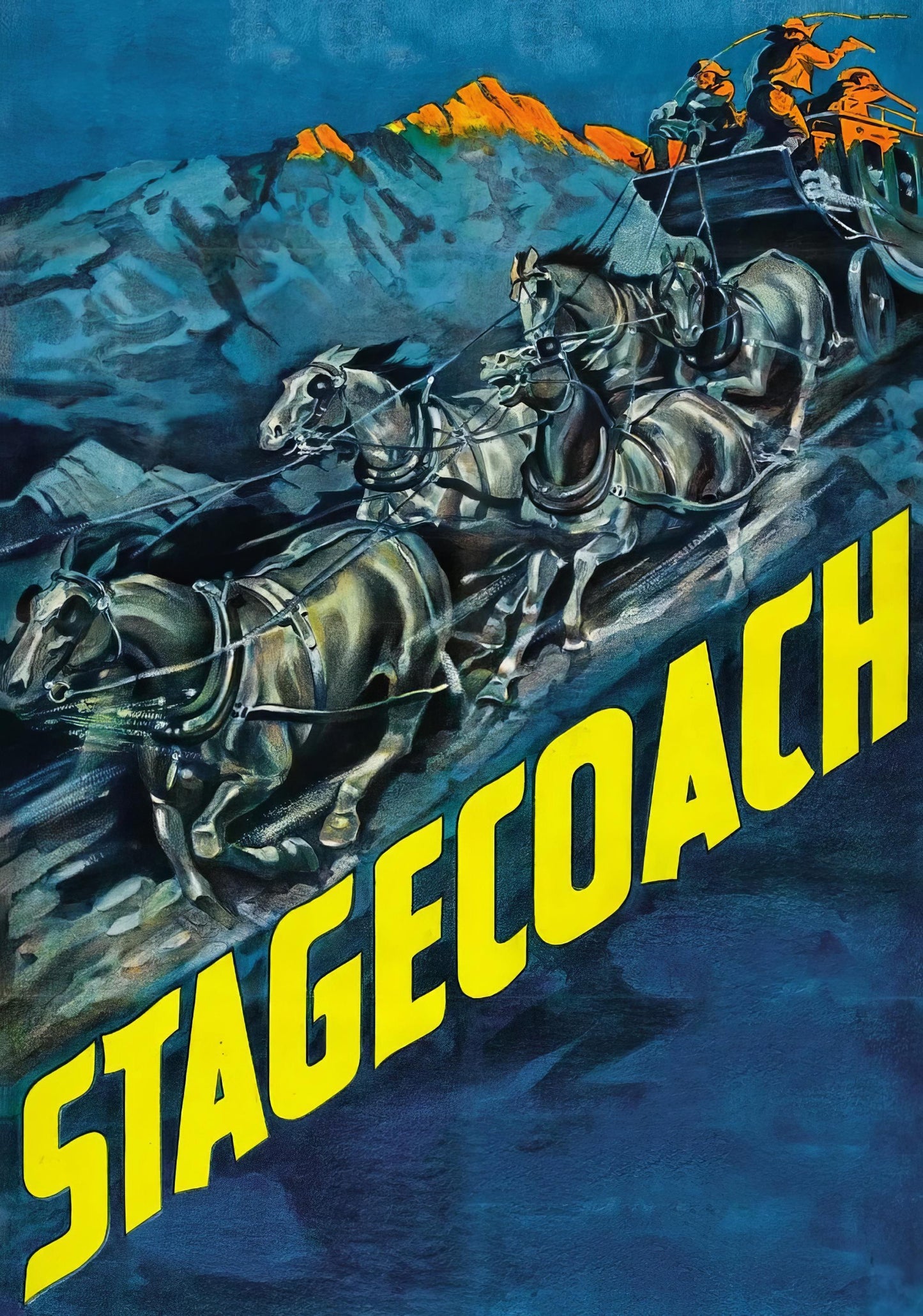 Stagecoach (1939) Movie Magnet