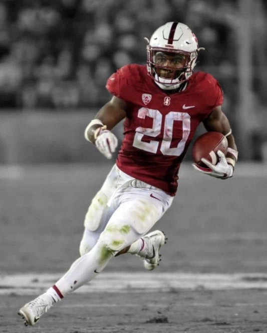 Stanford Cardinals Bryce Love Glossy Spotlight Photo College Print Poster