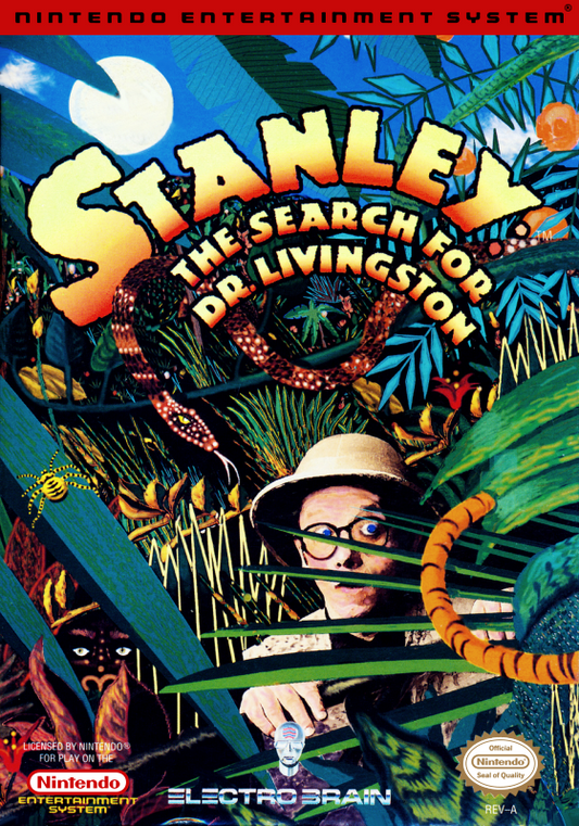 Stanley The Search For Dr. Livingston (Usa) Nes Print Poster