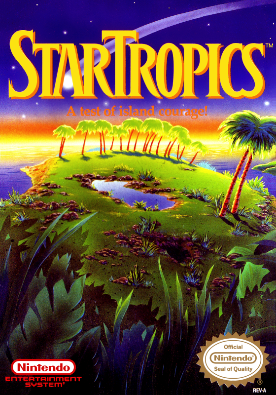 Startropics (Usa) Nes Print Poster