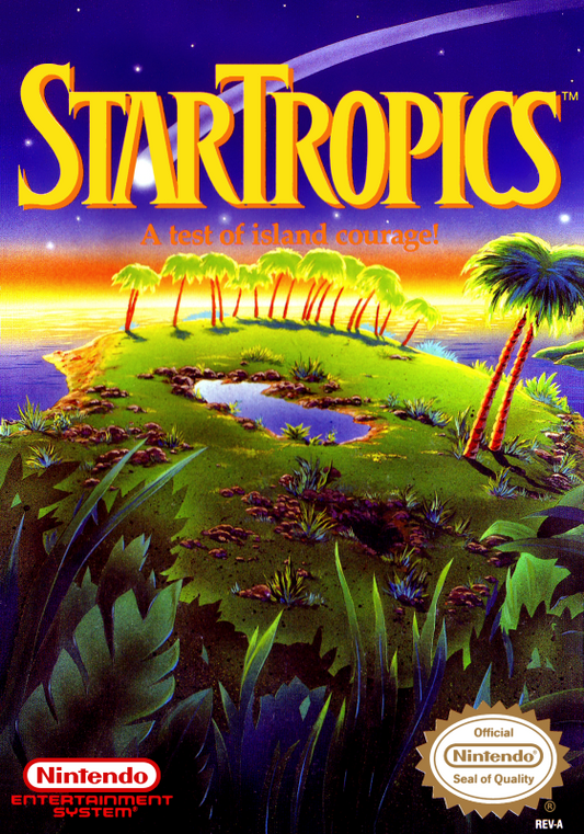 Startropics (Usa) Nes Print Poster