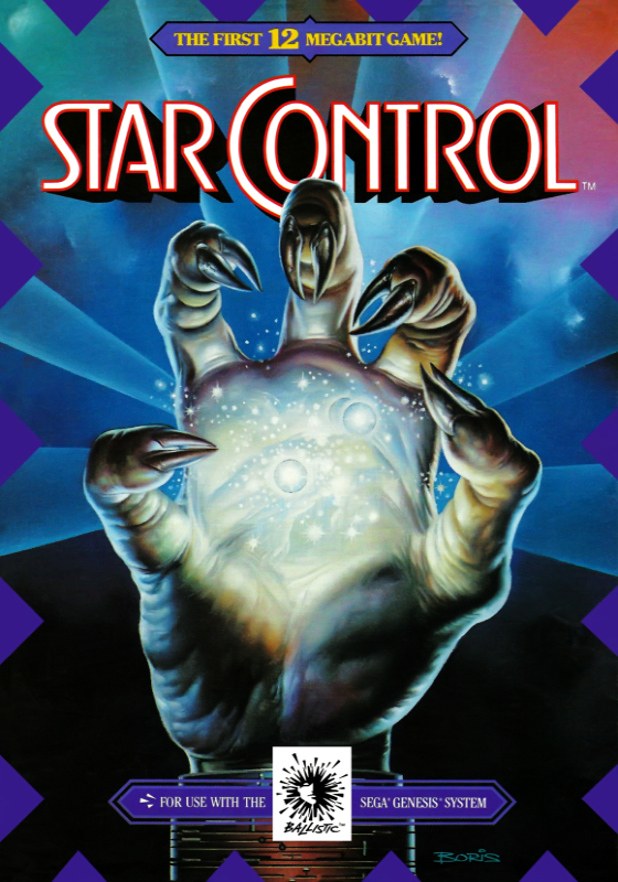 Star Control (Usa) Genesis Print Poster