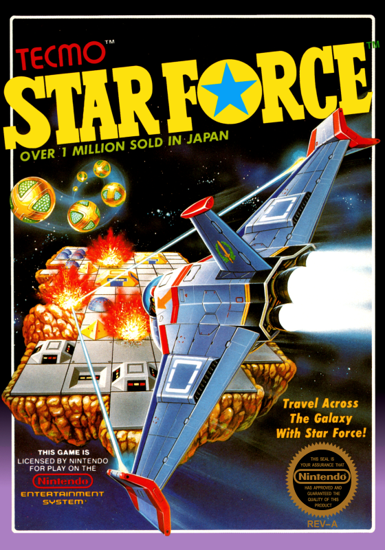 Star Force (Usa) Nes Print Poster
