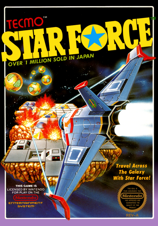Star Force (Usa) Nes Print Poster