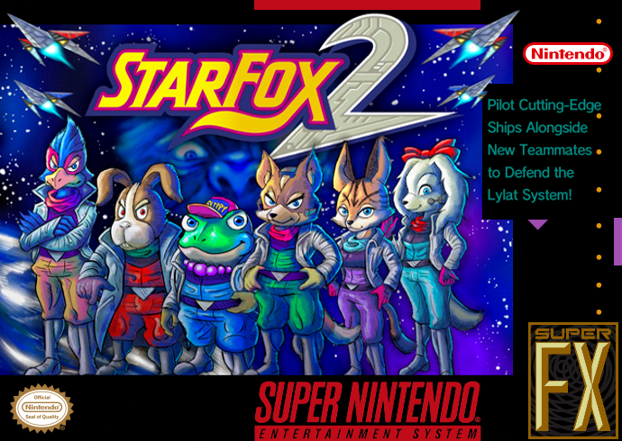 Star Fox 2 (Usa) Snes Print Poster