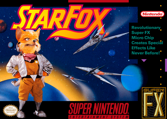Star Fox (Usa) Snes Print Poster