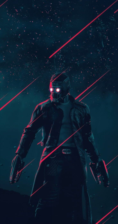 Star Lord Night Red Theme 1934 Print Poster