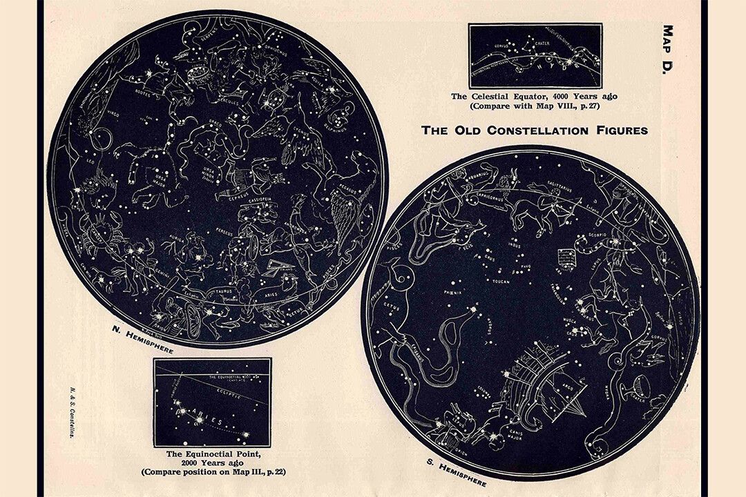 Star Map Constellation Diagram Science Astronomy Jigsaw Puzzle