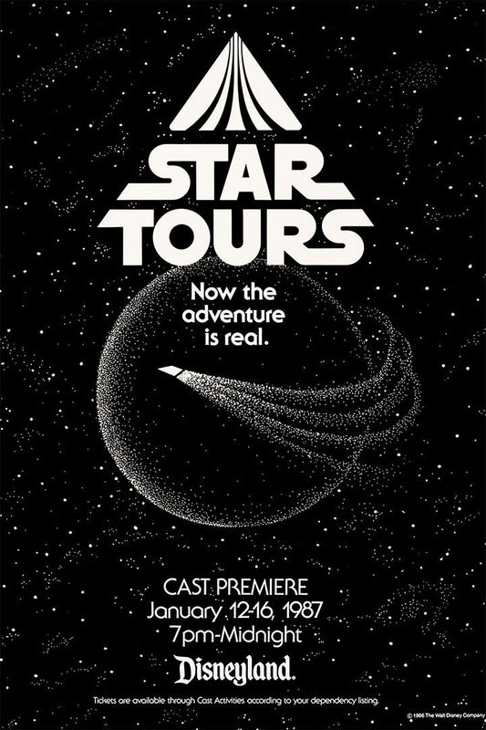 Star Tours Adventure Action Movie Print Jigsaw Puzzle