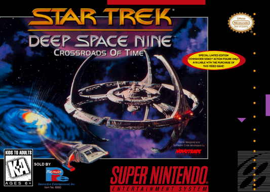 Star Trek Ds9 Crossroads Of Time (Usa) Snes Print Poster