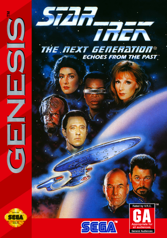 Star Trek The Next Generation Echoes From The Past (Usa) Genesis Print Poster