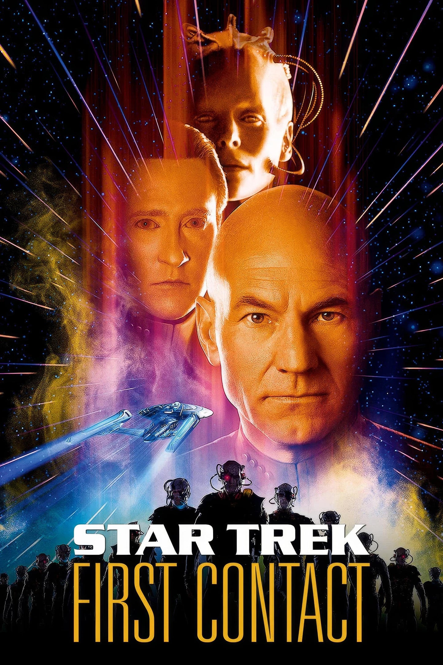 Star Trek First Contact (1996) Movie Magnet