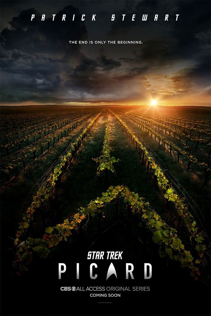 Star Trek Picard Action Movie Painting Jigsaw Puzzle