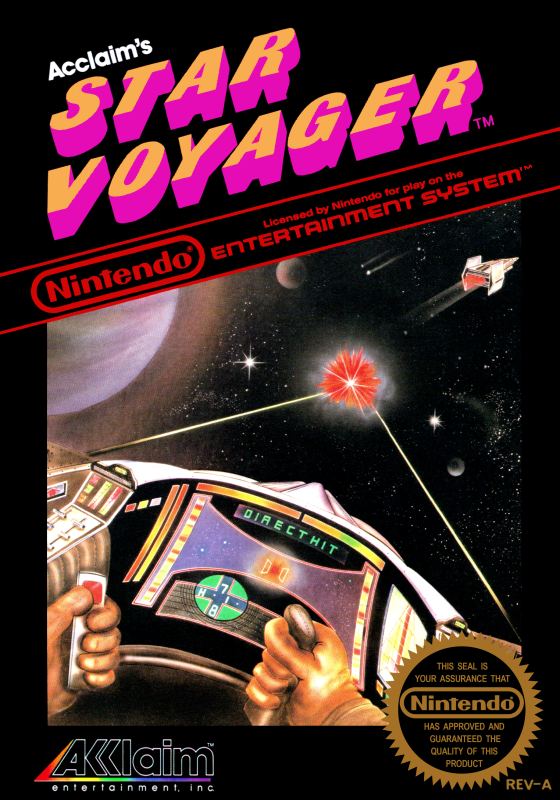 Star Voyager (Usa) Nes Print Poster