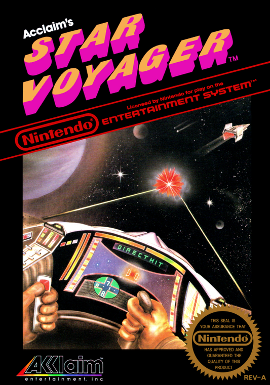 Star Voyager (Usa) Nes Print Poster