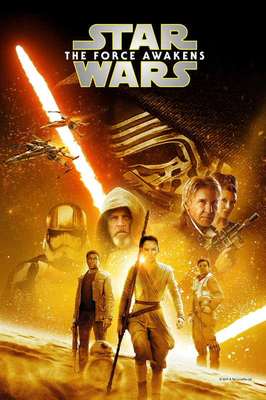 Star Wars The Force Awakens (2015) 2 Movie Magnet