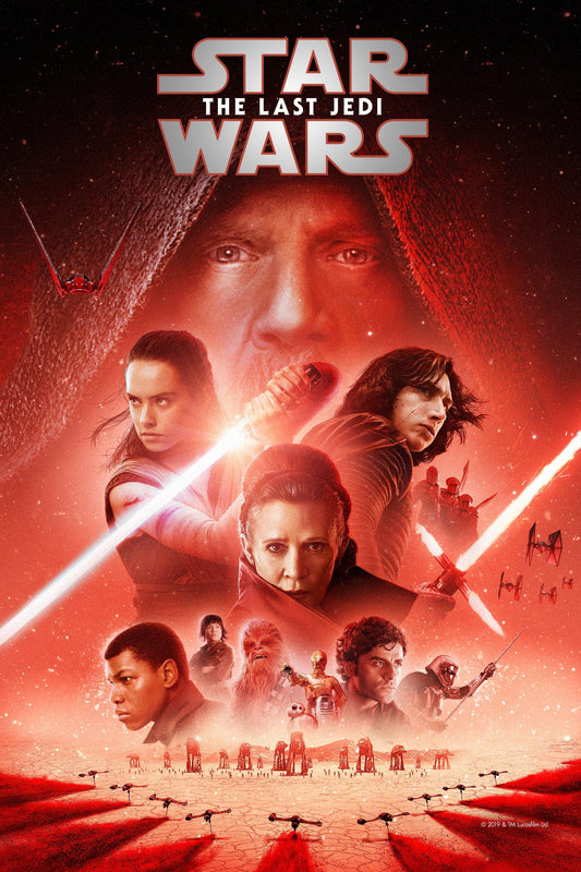 Star Wars The Last Jedi (2017) 2 Movie Magnet