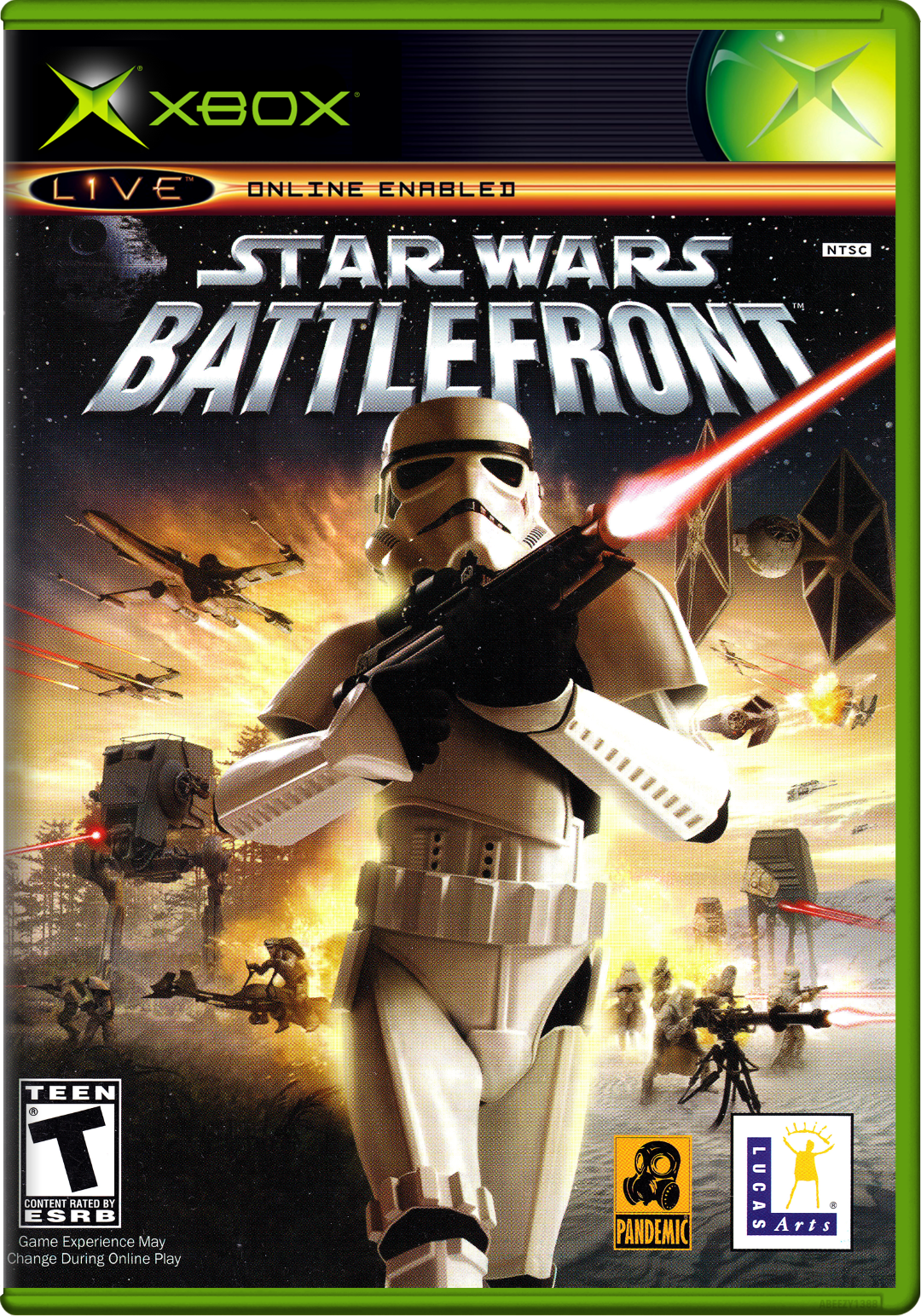 Star Wars Battlefront (Usa, Europe) Xbox Print Poster