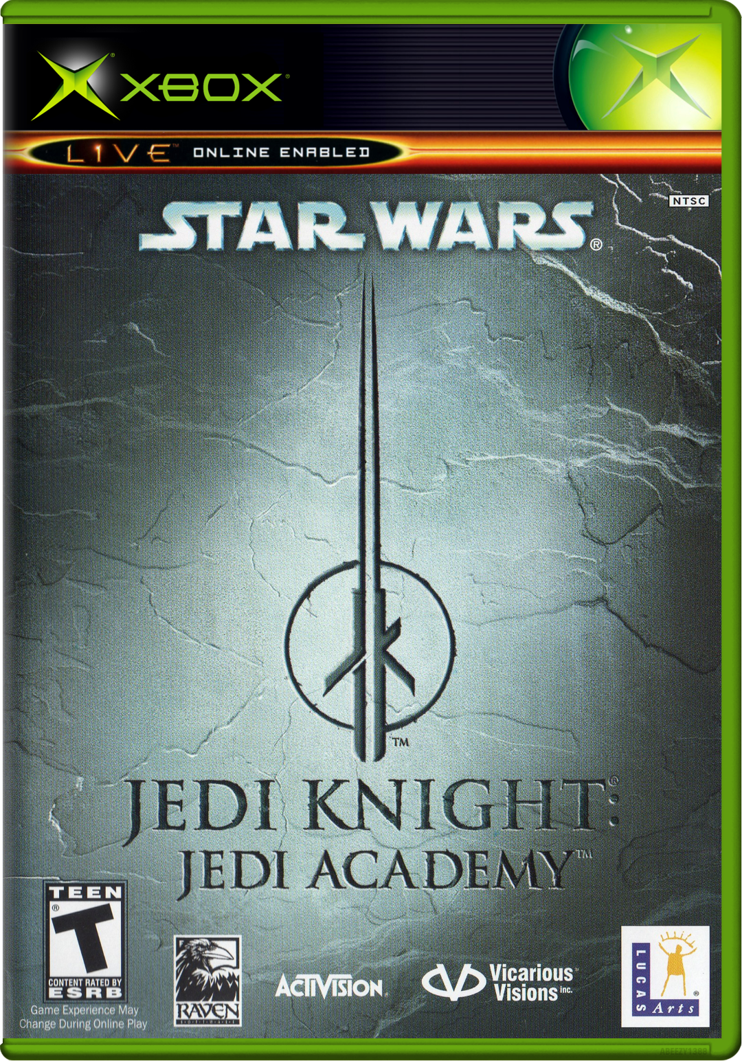 Star Wars Jedi Knight Jedi Academy Xbox Print Poster