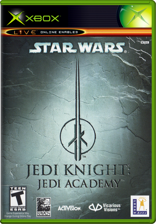Star Wars Jedi Knight Jedi Academy Xbox Print Poster