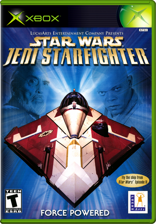 Star Wars Jedi Starfighter Xbox Print Poster