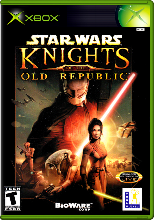 Star Wars Knights Of The Old Republic Xbox Print Poster