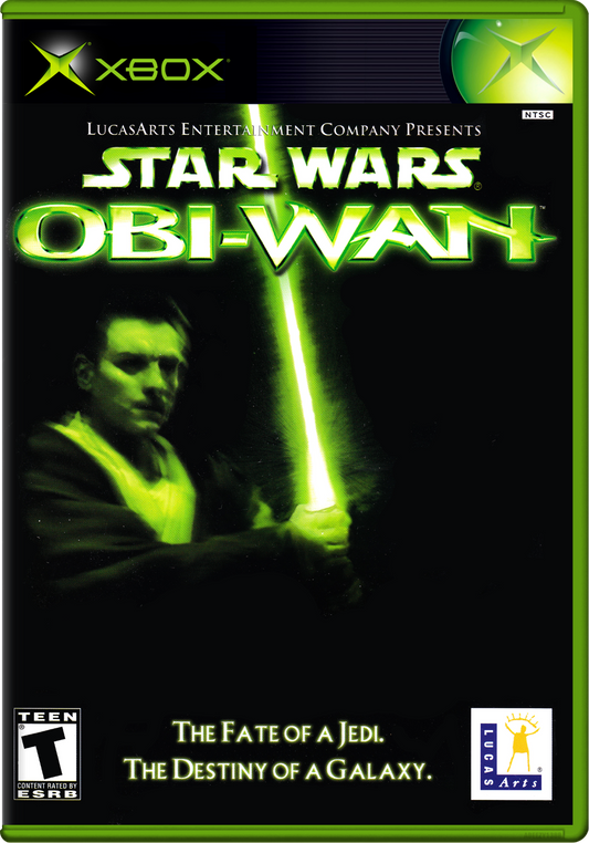 Star Wars Obi Wan Xbox Print Poster