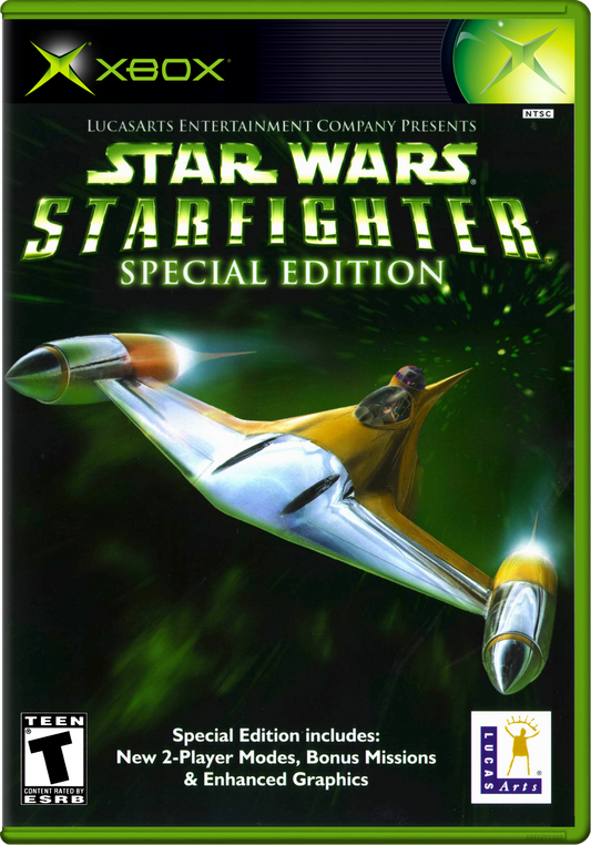 Star Wars Starfighter Special Edition Xbox Print Poster