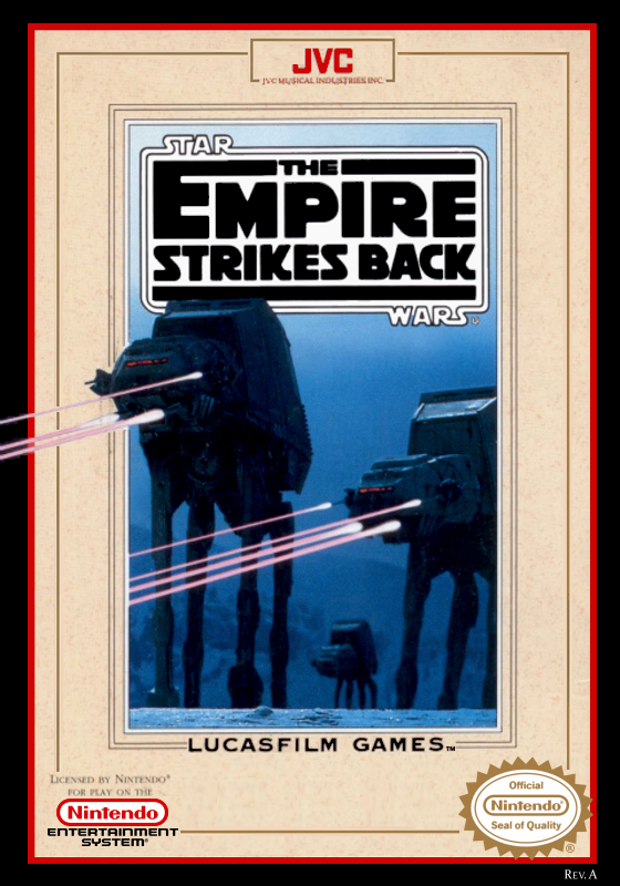 Star Wars The Empire Strikes Back (Usa) Nes Print Poster