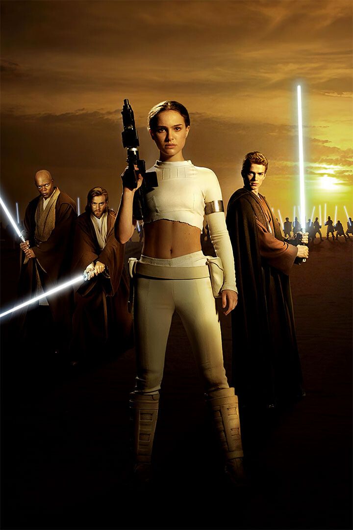 Star Wars Episode 2 Action Movie Print Jigsaw Puzzle