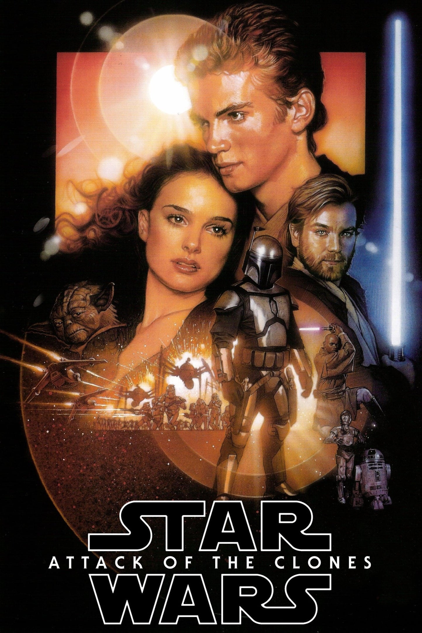 Star Wars Episode 2 Attack Of The Clones (2002) 1 Movie Magnet