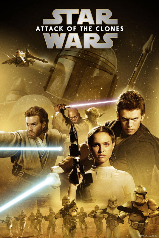 Star Wars Episode Ii Attack Of The Clones (2002) Movie Magnet