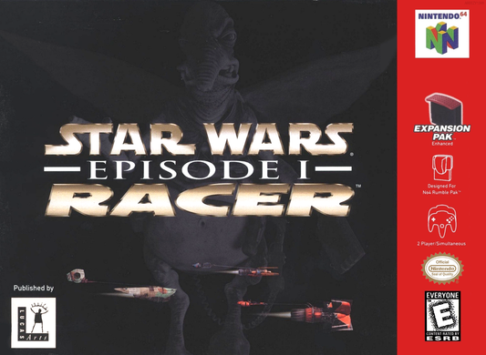 Star Wars Episode I Racer N64 Print Poster