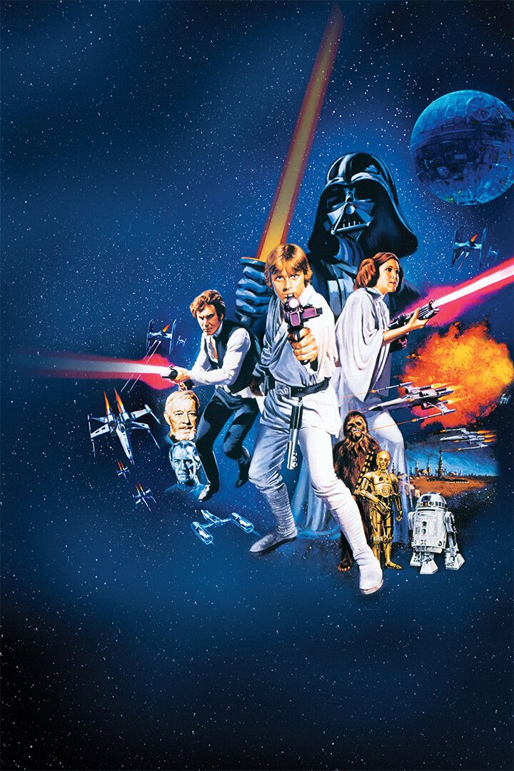Star Wars Iv A New Hope 1977 Movie George Lucas Jigsaw Puzzle