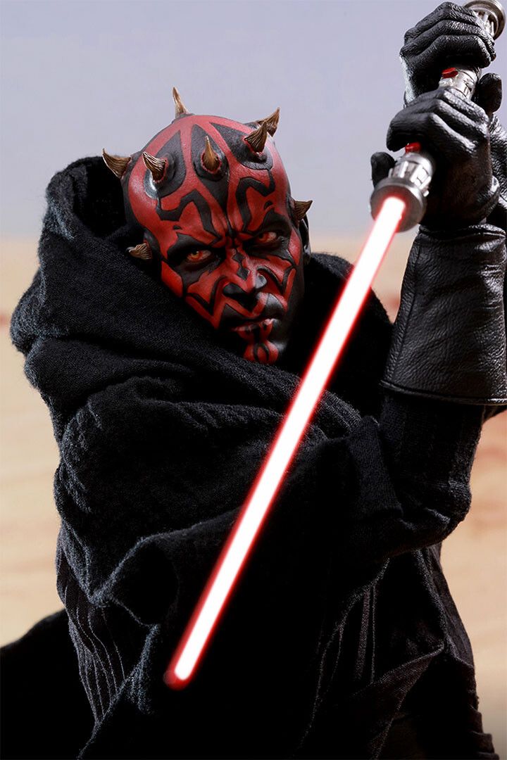 Star Wars Movie Action Darth Maul Print Jigsaw Puzzle