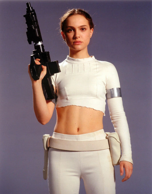 Star Wars Padme Amidala Wblaster Print Natalie Portman