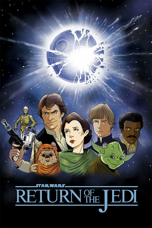 Star Wars Return Of The Jedi Movie George Lucas Jigsaw Puzzle