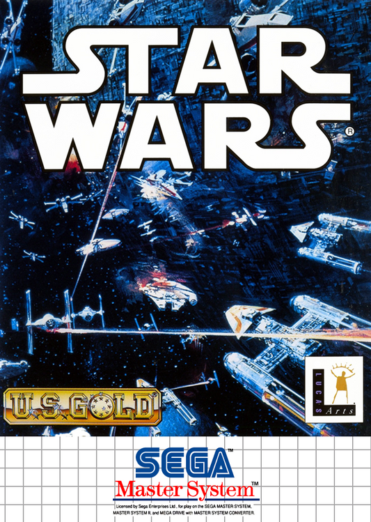 Star Wars Sega Master System Print Poster