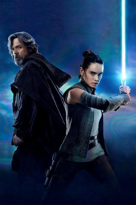 Star Wars The Last Jedi Leia Finn Kylo Battle Room Wall Decor Jigsaw Puzzle